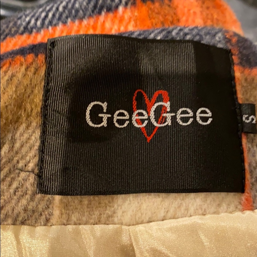 Plaid Peacoat - Picture 5 of 6